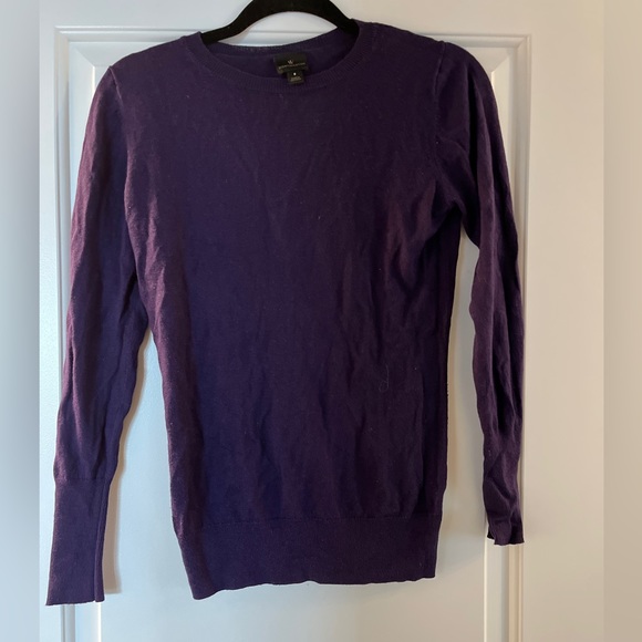 Purple crew neck sweater - Picture 1 of 3